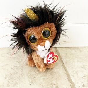 Ty Beanie Boo 2019 Ramsey Unicorn Lion Bundle and Save